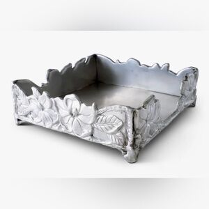 Magnolia Metal Flat Napkin Holder
By Arthur Court Designs